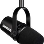 Microfone para Podcast Shure MV7, Preto